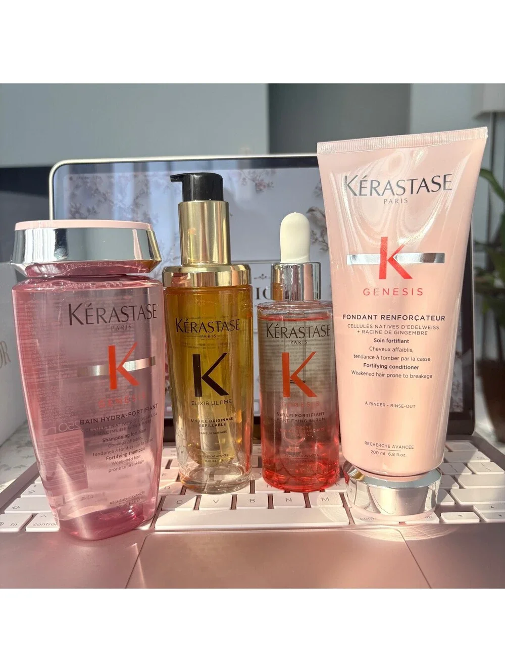 KERASTASE GENESIS HAIRCARE SET + HAIR OIL